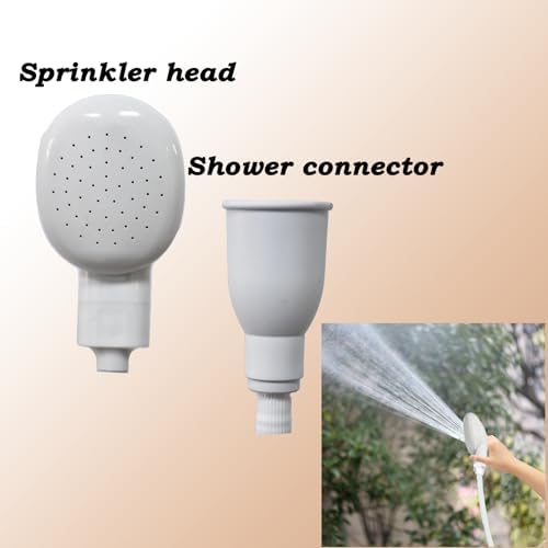 5m/16.4ft Sink Spray Rubber Hose Portable Faucet Sprayer Garden, Shampoo Sprayer Handheld Shower Head Spray Hose Attachment for Dog, Pets, Bathing Baby, Washing Hair, Rinsing Vegetables - Image 3