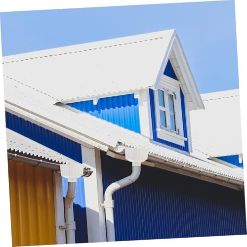 PVC Square Rain Downspout Connector for Outdoor Gutter Drainage - Image 4