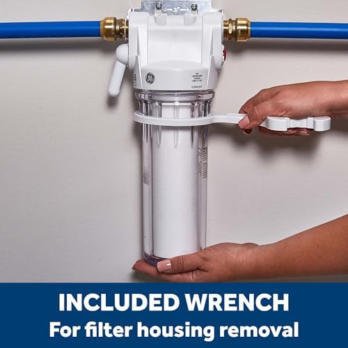 GE Whole House Water Filtration System, Reduce Sediment, Rust, Install Kit & Accessories Included, Filter Not Included, Replace Filter (FXWTC, FXUSC, FXWPC, FXWSC) Every 3 Months, GXWH20T (Pack of 4) - Image 4