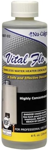 NU-CALGON 4387-02,438702 VITAL-FLO TANKLESS WATER HEATER 8 OZ DESCALER by Nu-Calgon