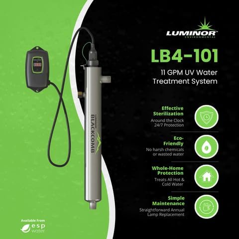 Luminor Blackcomb LB4-101 Whole House UV System 11 GPM - Image 4