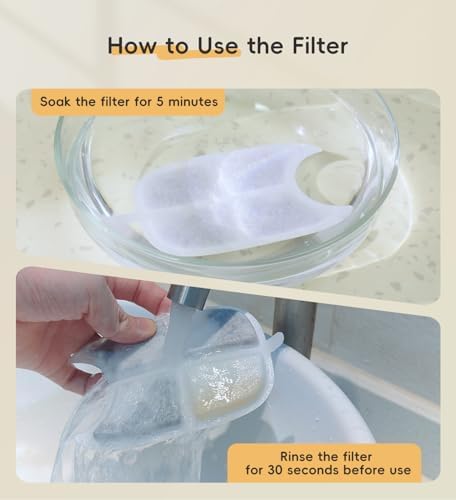 8 Pack Filters Replacement Filter for FS10 Plus, 6 Layer Filter - Image 6