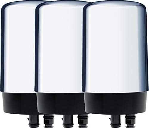 Brita Elite Replacement Faucet Water Filter, Chrome, 3 Count - Image 2