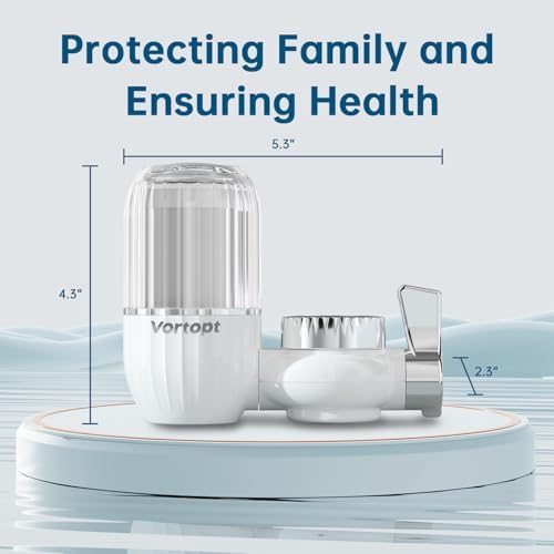 Vortopt Water Filter for Sink Faucet, Faucet Water Filter NSF Certified - Image 6