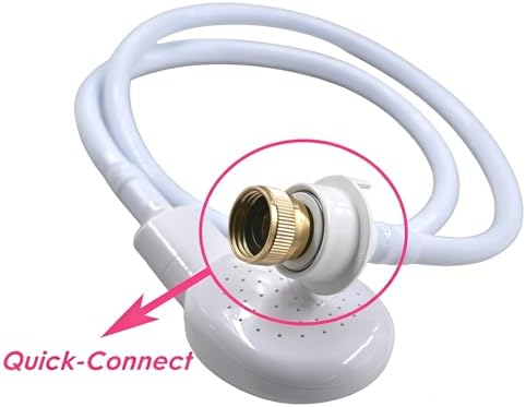 3.28Ft Quick-Connect Sink Spray Rubber Hose,Sink Hose Attachment for Faucet - Image 5