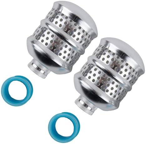 Filter Bubble Aluminum Balls Garden Delicate Diffused Overflow Sprinkler Tape Plants and Lawns Silver 4 Hose with Raw Pack - Image 2