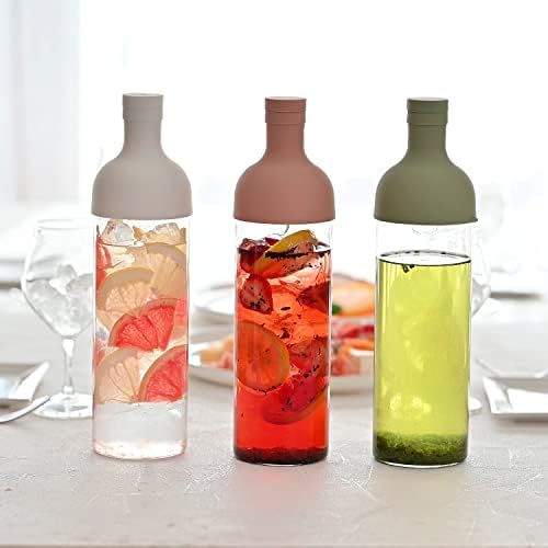 Hario Cold Brew Tea Wine Bottle, 750ml, White - Image 6