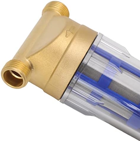 Cyclonic Sedimentation Water Filter, Whole House Water Filter with Backwashing Function, Pure Copper Housing, 40-60um Filtration for Washer Water Heater and Home - Image 5