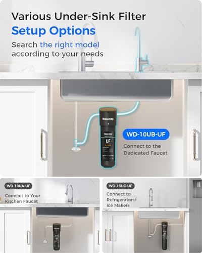 Waterdrop 10UB-UF 0.01 μm Ultra Filtration Under Sink Water Filter System - Image 6
