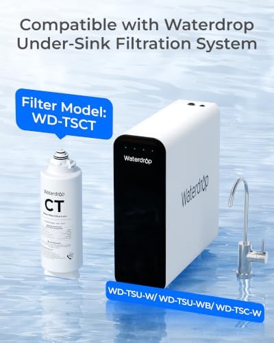 Waterdrop TSCT Replacement Water Filter for TSU & TSU-WB 3-Stage, 12 months - Image 2