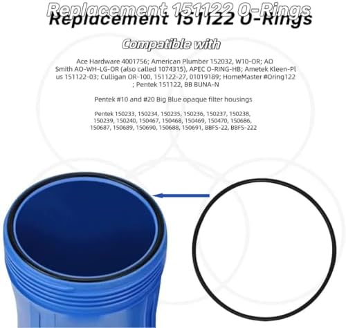 5pcs 151122 O-Ring for Pentek Pentair Water Big Blue Housings - Image 5