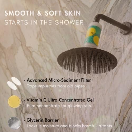 NEMOFILTER Vitamin C Shower Filter for Hard Water, Removes Chlorine, Metals - Image 3