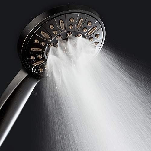 AquaDance High Pressure Luxury 6-mode Ergonomic Handheld Shower Head Set - Image 5