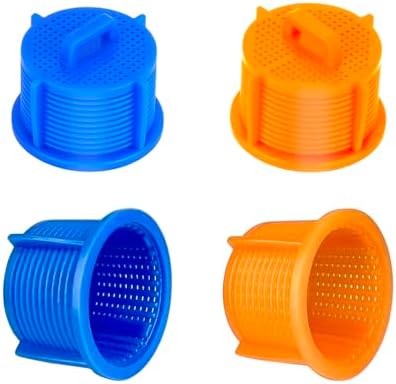 4-Pack AGM73269501 Washing Machine Water Filter Screen, Washer Water Inlet Valve Filter Screen Replacement for LG, Kenmore & Whirlpool Washers, Replaces 1810261 AP5202486 PS3618281 EAP3618281 by Qoaimu