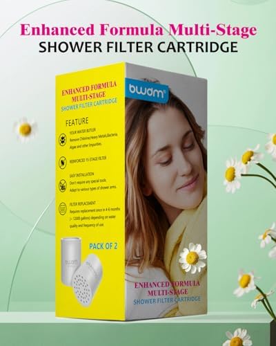 Enhanced Formula Multi-Stage Shower Filter Cartridge（Pack of 2） - Image 6