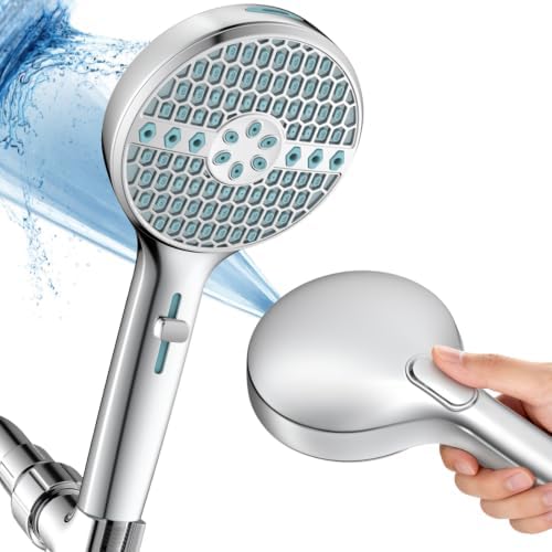 Handheld Shower Head High Pressure, 9-Mode with Pause Mode & Power Wash by Unknown