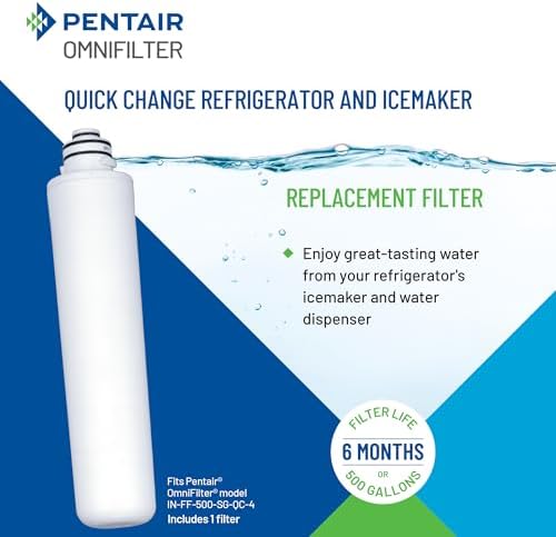 Pentair OMNIFilter Refrigerator and Icemaker Water Filter Cartridge - Image 2