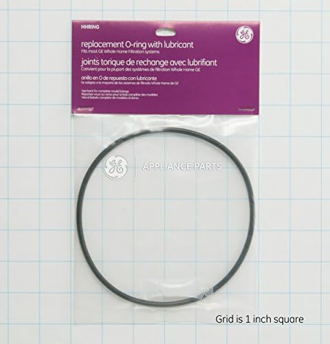 GE Replacement O-Ring for at-Home Water Filtration System | Prevents Liquid from Leaking from Sink & Water Filter System | Includes (1) Ring and (1) Tube of Silicone Lubricant | Black, (Pack of 10) - Image 3
