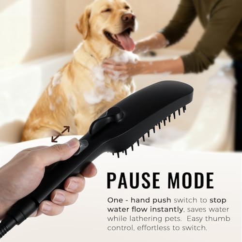 G-Promise 3Mode Dog Shower Attachment with Pause Mode Indoor & Outdoor Use - Image 4