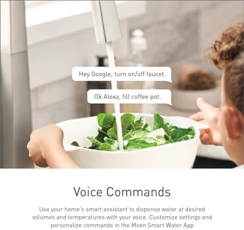 Moen 7565EVBLS Align Smart Faucet Touchless Pull Down Sprayer Kitchen Faucet with Voice Control and Power Boost, Spot Resist Black Stainless - Image 3