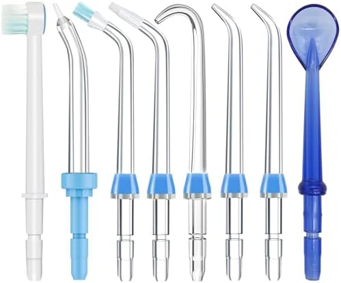 Replacement Tips for Waterpik Water Flosser Classic Jet Tips Waterpik' Replacement Parts (8 Tips) by RAXSEG