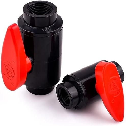 3/4 inch Ball Valve - Shut Off Used for Whole House Water Filters, Water Softeners, UV Filters - UP- Grade Valve from White Schedule 40 or Brass, easy turn. sold as one part by SuperiorFilters