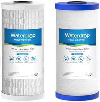 Waterdrop WF10SH Whole House Water Filter for WHF21-SH 10 x 4.5 System by Waterdrop