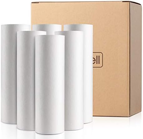 Miniwell Shower Filter 720-Plus with replaceable cartridges, shower head filter with Double Filters, remove 99% chlorine (z-Replacement- 6Pcs PP Cotton Filters) by MINIWELL