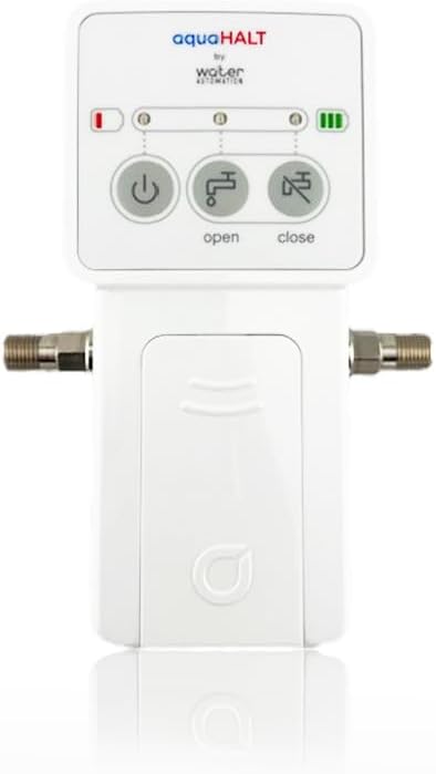 Smart Home Water Leak Detector and Automatic Shut Off Valve for Ice Makers by aquaHALT