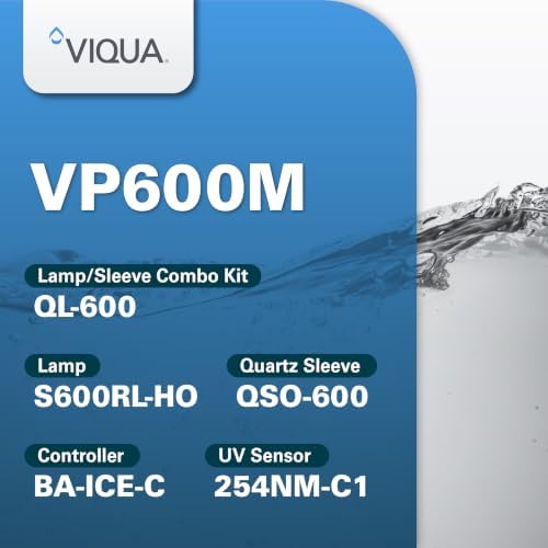VIQUA VP600M Professional UV Water Filter System with Sensor, 24 GPM - Image 4