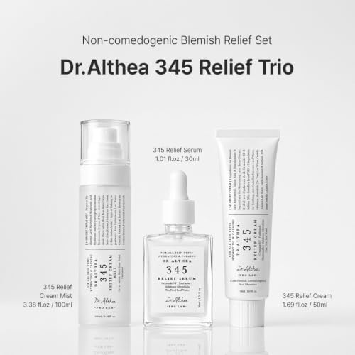 Dr.Althea 345 Relief Trio, Korean Vegan Skin Care Set for Sensitive Skin - Image 2