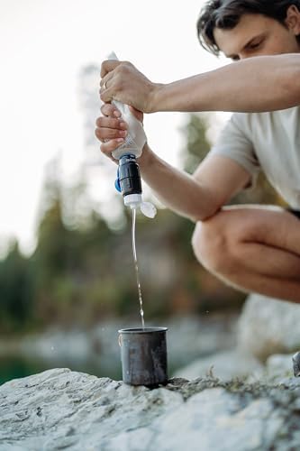Sawyer Products SP301 Micro Squeeze Water Filtration System, Cnoc Premium 750ml Liter Pouch - Image 2