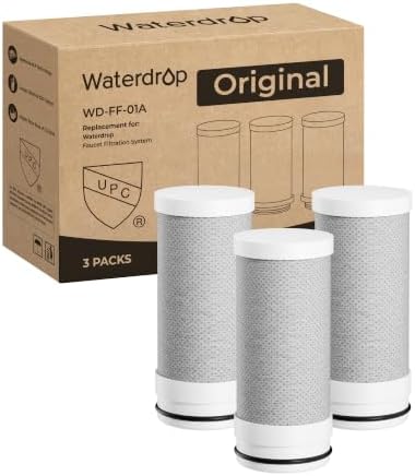 [Original] Waterdrop FF-01A Faucet Water Filter Replacement for WD-FC-01 by Waterdrop