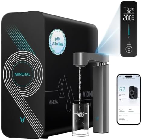 VIOMI Master M1 1000 GPD Alkaline Mineralized pH+ Reverse Osmosis System by VIOMI