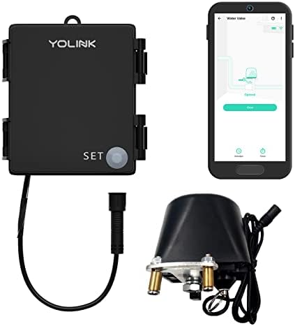 YoLink Water Shutoff Kit: Controller + Valve Operator by YoLink