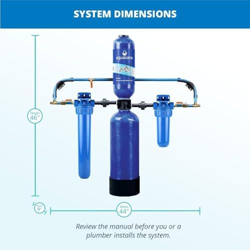 Aquasana Whole House Water Filter System | 1M Gal | Carbon & KDF | EQ-1000 - Image 5