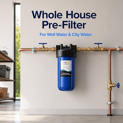 H&G Lifestyles Water Filter Housing 10 Inch, Water Filter Canister 10 x 4.5 - Image 7