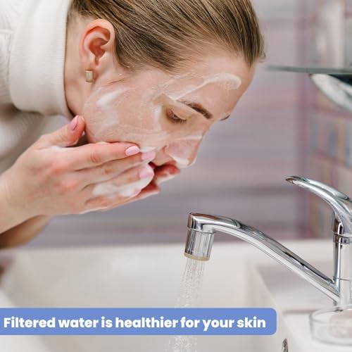 8 Pcs Faucet Filter Purifier Replacement for Bathroom Sink/Kitchen Sink with PP Cotton for Faucet Extender Faucet Water Filter Improve Water Quality Filter Sediment Rust Insect Eggs - Image 4
