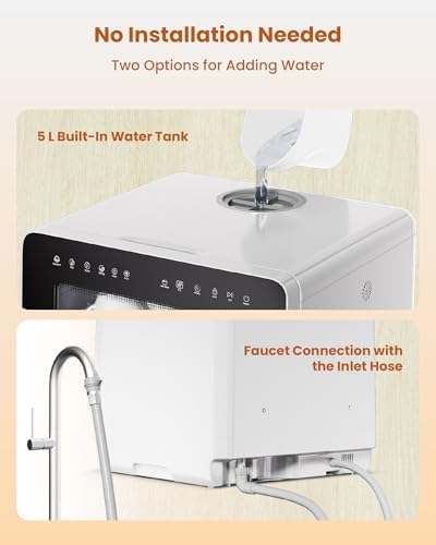 HAVA Countertop Dishwasher with Water Softener & Enhanced Energy Efficiency - Image 6