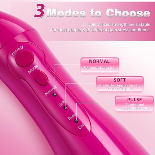 TOVENDOR Electric Water Dental Flosser Teeth Pick, Cordless Oral Irrigator - Image 5