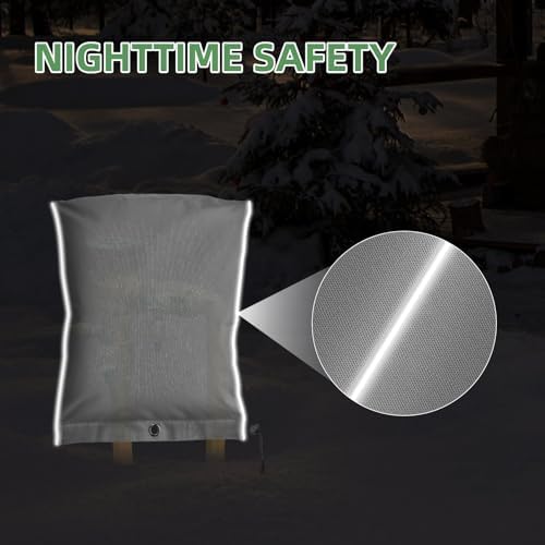 Backflow Preventer Insulation Cover, 24"×24", Grey - Image 6