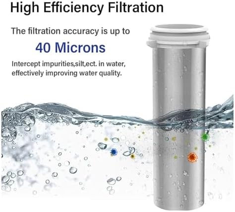 40 Micron Spin-Down Sediment Filter Brass Prefilter & Stainless Steel Mesh for Enhanced Water Quality & Rust Removal(Dn15) - Image 5