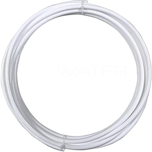 PureWater Filters 1/4 Inch Water Line Tubing, White, 5 ft by PureWaterFilters