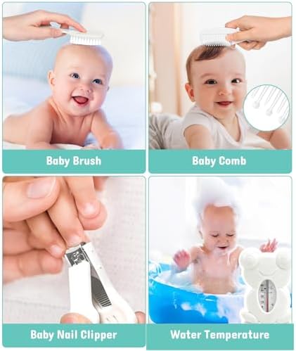 YASEW Baby Grooming Kit with Electric Nail Trimmer, Newborn Essentials - Image 5