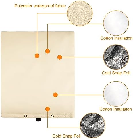 Beige 16x20in Well Head & Pump Cover - Protects from Snow & Sun - Image 5