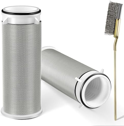 Enhon 2 Pieces 100μm Spin Down Sediment Filters Replacement Cartridges by Clickhere