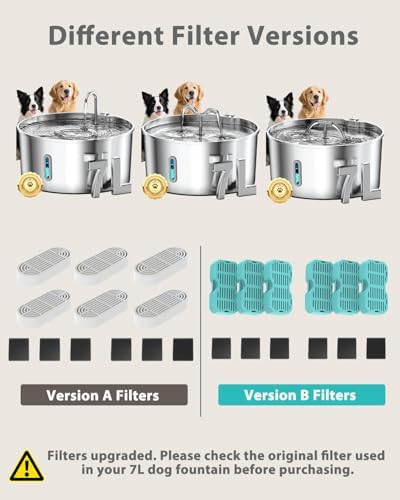 Cat Water Fountain Filters Replacement, 12+12 Pack - Image 6