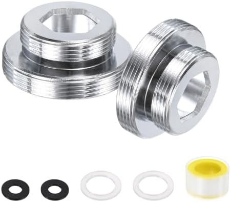 M METERXITY 2-Pack Faucet Adapter, M30 Male to M22 Male, for Kitchen by MMETERXITY