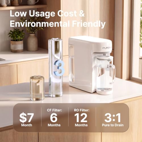 PR1-P Countertop Reverse Osmosis Water Filter System, 5 Stage RO Filtration - Image 5