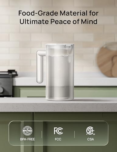 DREO Reverse Osmosis Autofill Water Pitcher for 112/113/114/115,1.1L,White - Image 4
